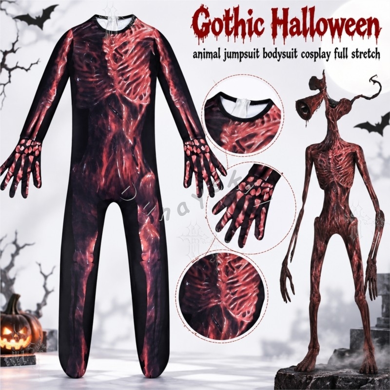 Party Games Crossplay - Halloween Animal Jumpsuit Bodysuit Cosplay Full