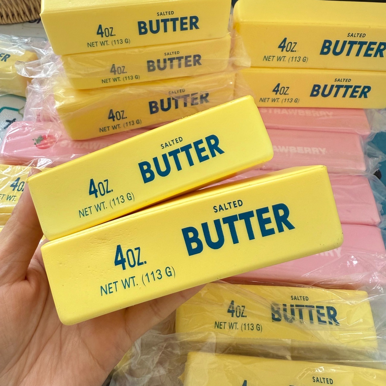 1-12pcs Squishy Butter Stick F - Party Games Graduation 评论和价格