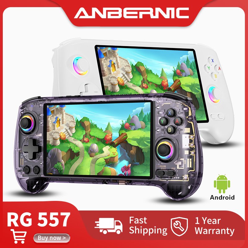 Anbernic RG557 Handheld Game C - Party Games Android 评论和价格