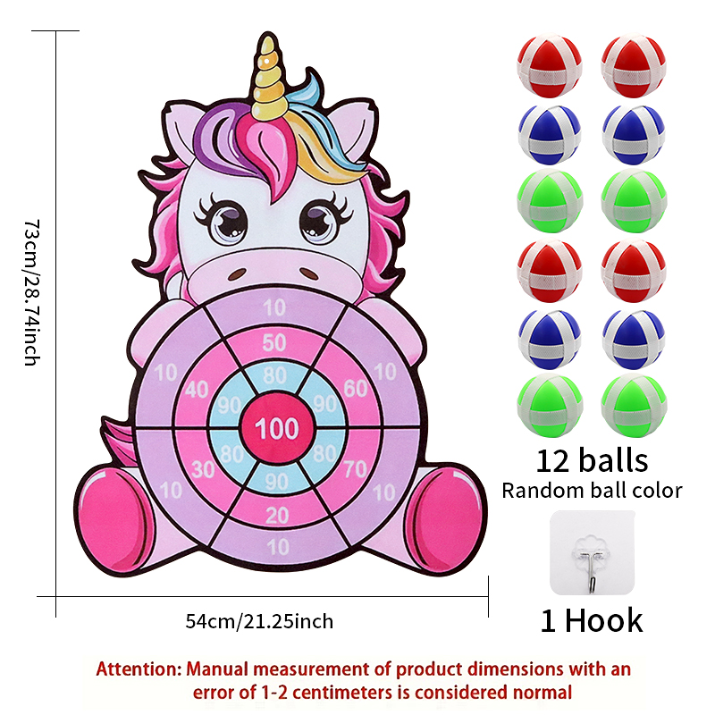 New Large Sticky Ball Dart Boa - Party Games For 5 Year Olds Indoors 评论和价格