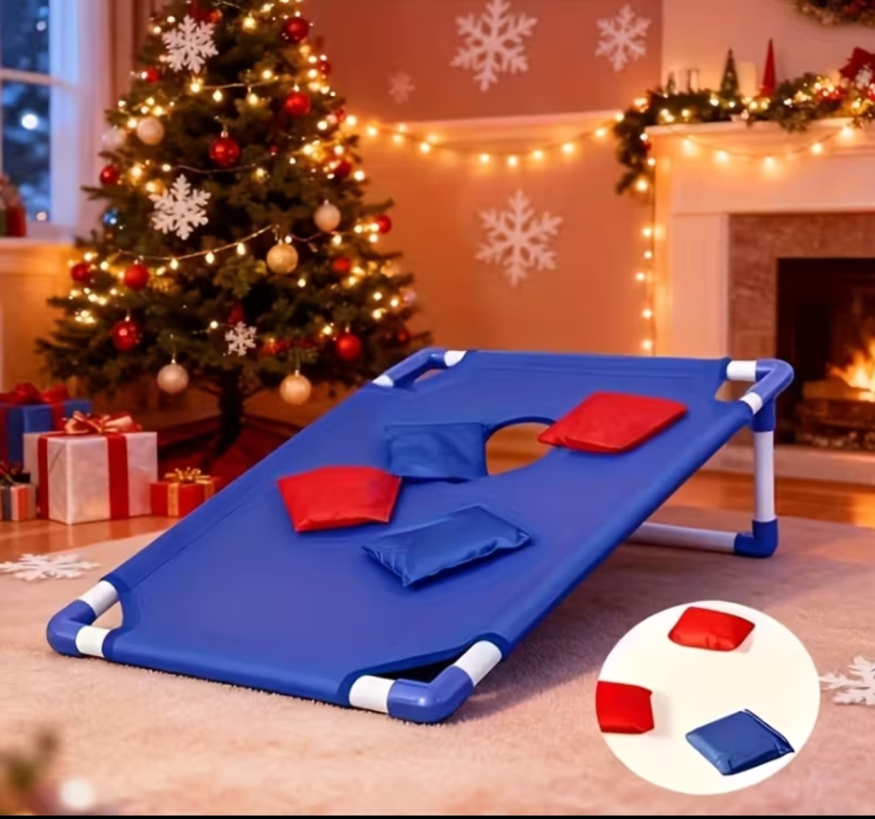 Corn Hole Game Set Includes 2  - Party Games For 5 Year Olds Indoors 评论和价格