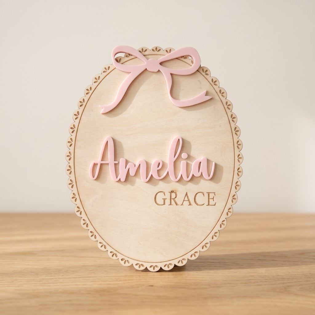 1Pc Custom Bow Lace Edge Baby  - Party Games Graduation 评论和价格