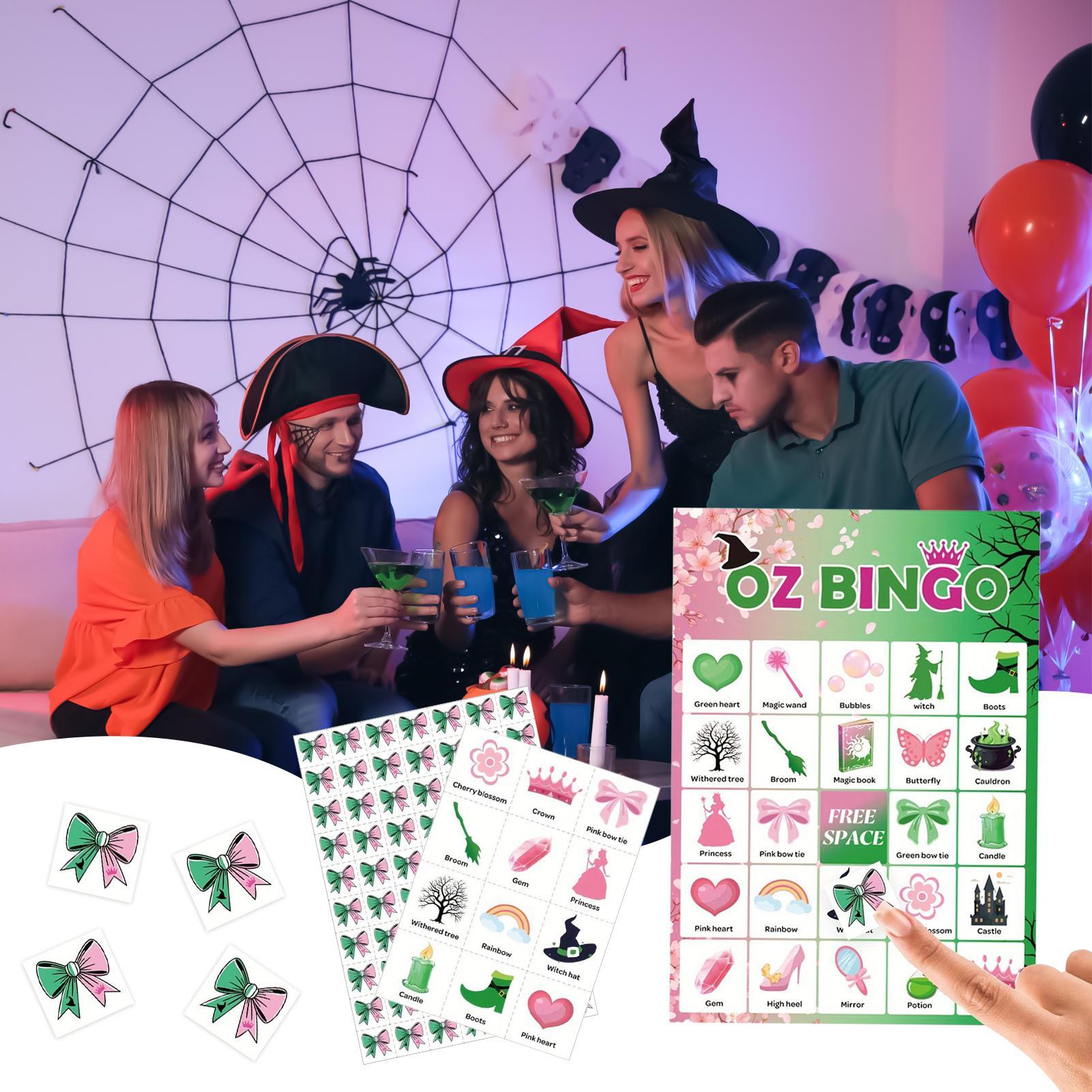 Halloween Bingo Game for Kids  - Party Games Kids And Adults 评论和价格