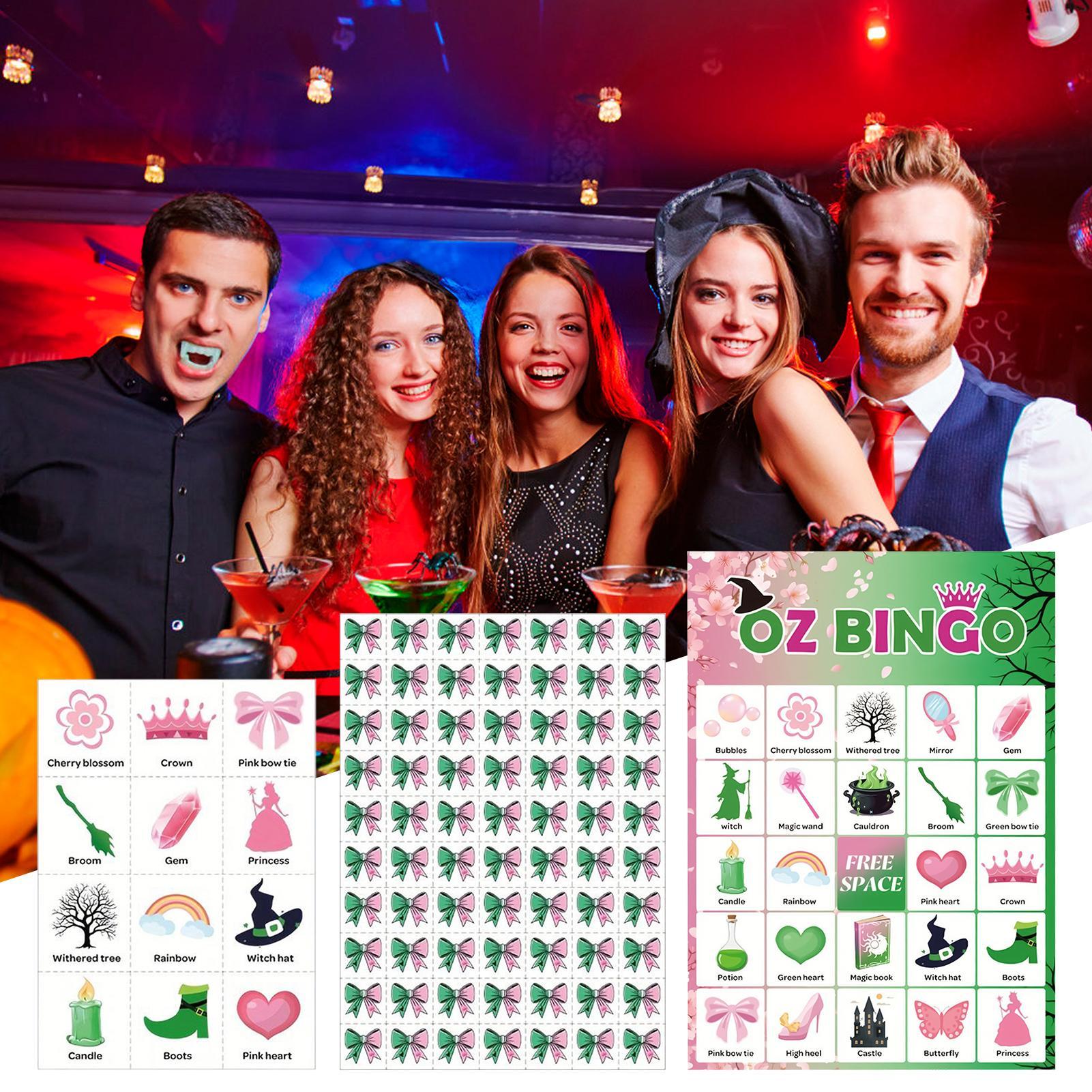 Halloween Bingo Game for Kids  - Party Games Kids And Adults 评论和价格